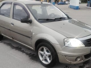 2011 Renault Logan I Рестайлинг, бежевый, 200000 рублей, вид 2