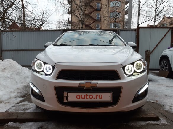 2013 Chevrolet Aveo II, белый