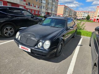 1998 Mercedes-Benz CLK-Класс 230 I (W208), чёрный, 390000 рублей, вид 1