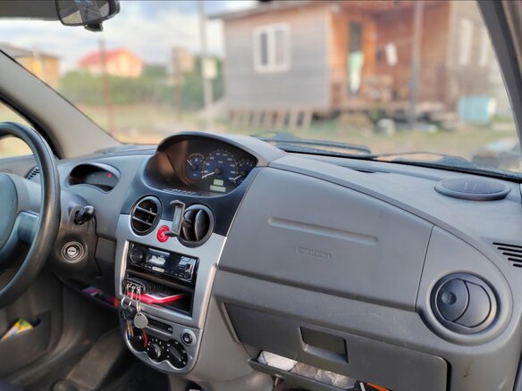 2008 Chevrolet Matiz II, жёлтый, 460000 рублей - вид 6