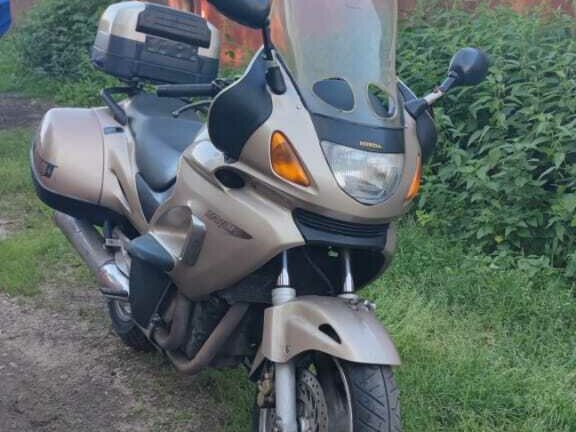 1999 Honda NT650V Deauville, золотистый, 320000 рублей - вид 7