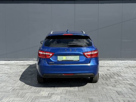 2020 Lada (ВАЗ) Vesta SW I, синий, 995000 рублей, вид 4