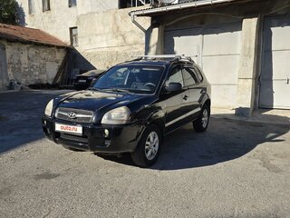 2008 Hyundai Tucson I, чёрный, 1100000 рублей, вид 1