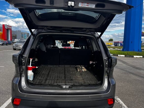 2014 Toyota Highlander III (XU50), серый, 3450000 рублей - вид 10