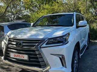 2016 Lexus LX 570 III Рестайлинг 2, белый, 12000000 рублей, вид 1