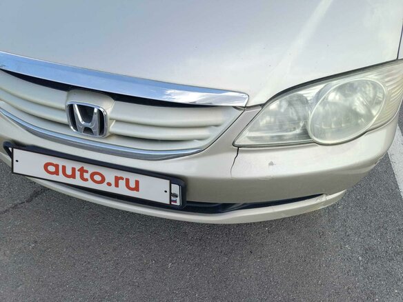 2002 Honda Odyssey II Рестайлинг, бежевый, 580000 рублей - вид 10