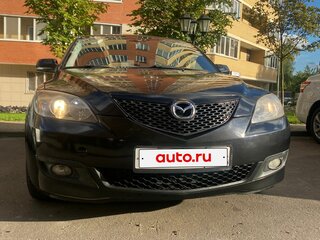 2007 Mazda 3 I (BK) Рестайлинг, чёрный, 500000 рублей, вид 3