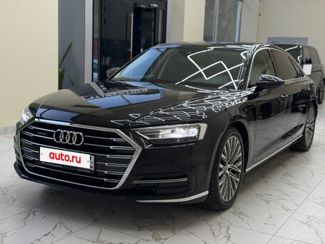 2021 Audi A8 Long 55 TFSI IV (D5), чёрный, 5799999 рублей, вид 1