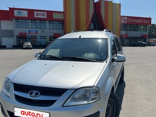 2013 Lada (ВАЗ) Largus I, серебристый, 630000 рублей, вид 3