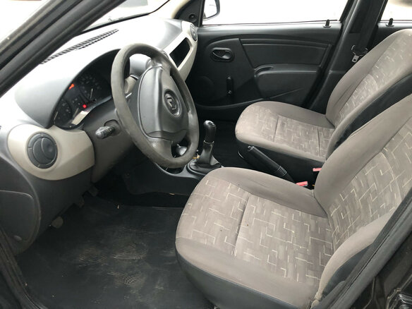 2010 Renault Logan I Рестайлинг, чёрный - вид 10