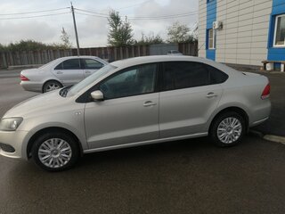 2012 Volkswagen Polo V, золотистый, 870000 рублей, вид 4