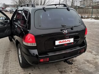 2005 Hyundai Santa Fe I, чёрный, 670000 рублей, вид 5