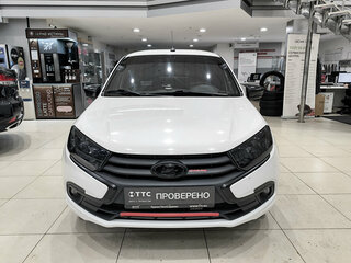 2019 Lada (ВАЗ) Granta I Рестайлинг, белый, 599000 рублей, вид 2