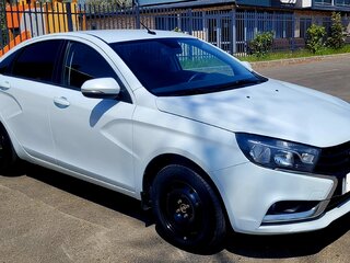 2019 Lada (ВАЗ) Vesta I, белый, 790000 рублей, вид 1