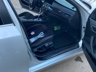 2008 BMW 5 серии 520i V (E60/E61) Рестайлинг, серебристый, 980000 рублей, вид 2