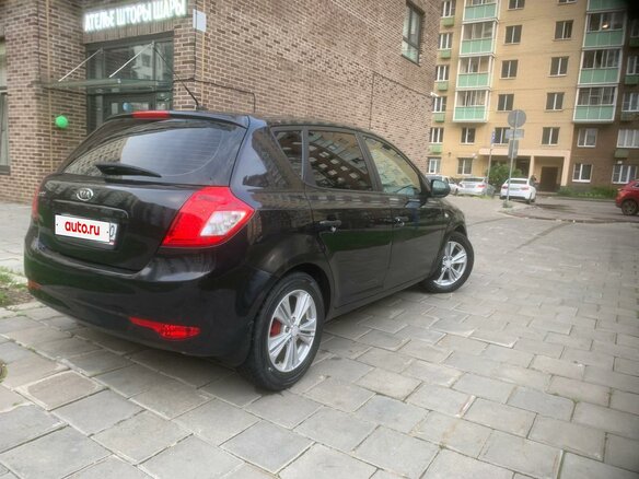 2011 Kia Ceed I Рестайлинг, чёрный, 550000 рублей - вид 4