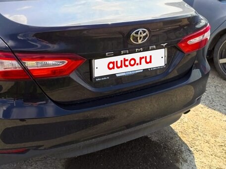 2021 Toyota Camry VIII (XV70) Рестайлинг, чёрный, 2626800 рублей, вид 5