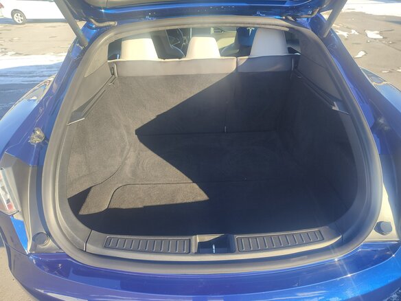 2015 Tesla Model S 70D I, синий, 2450000 рублей - вид 5