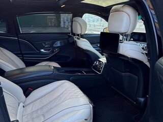 2019 Mercedes-Benz Maybach S-Класс 450 I (X222) Рестайлинг, чёрный, 4600000 рублей, вид 4