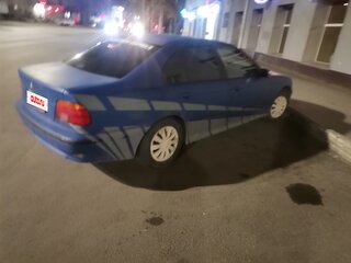 1998 BMW 5 серии 520i IV (E39), синий, 450000 рублей, вид 5