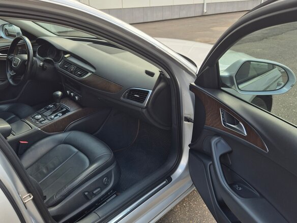 2013 Audi A6 IV (C7), серый, 1650000 рублей - вид 14