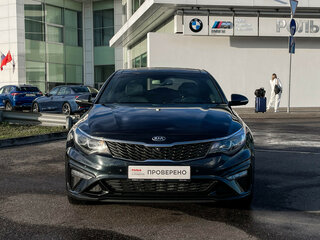 2018 Kia Optima IV Рестайлинг, синий, 2077000 рублей, вид 2
