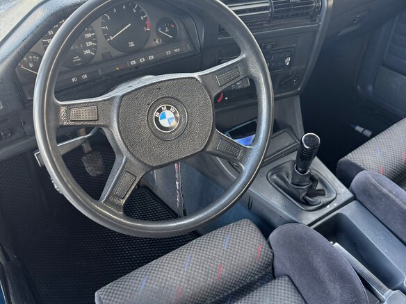 1986 BMW 3 серии 316 II (E30), синий - вид 5