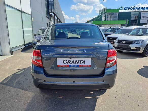2026 Lada (ВАЗ) Granta I Рестайлинг, серый, 1229900 рублей - вид 4