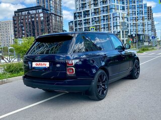 2020 Land Rover Range Rover IV Рестайлинг, синий, 6650000 рублей, вид 4