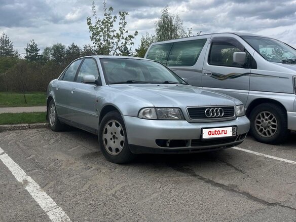 1997 Audi A4 I (B5), серебристый, 700000 рублей - вид 2