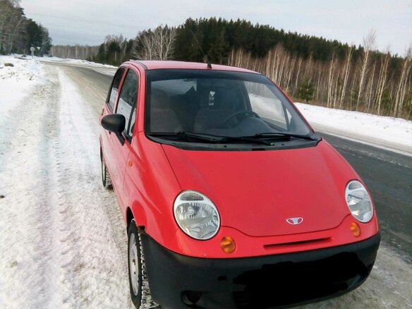 2011 Daewoo Matiz I Рестайлинг, красный - вид 2