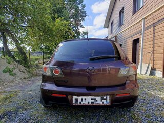 2007 Mazda 3 I (BK) Рестайлинг, красный, 650000 рублей, вид 4