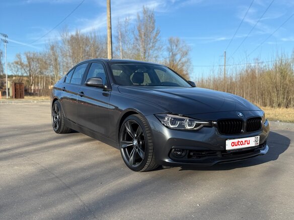 2016 BMW 3 серии 318i VI (F3x) Рестайлинг, серый, 1899999 рублей - вид 1