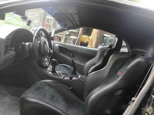 1997 Mitsubishi Eclipse II, чёрный, 2450001 рублей - вид 12
