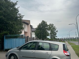 2004 Renault Scenic II, серебристый, 355000 рублей, вид 5