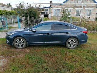 2015 Hyundai Sonata LPi VII (LF), синий, 1200000 рублей, вид 3