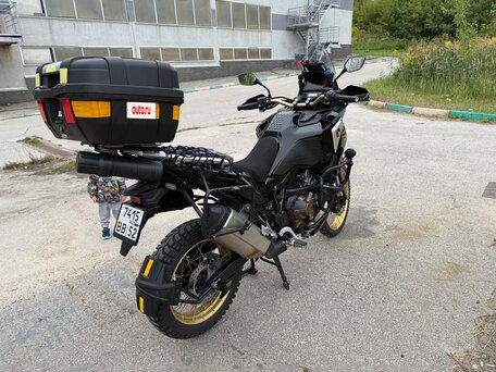 2021 Honda CRF 1100L Africa Twin, чёрный, 1700000 рублей, вид 4
