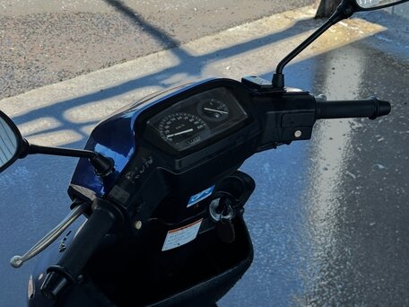 2005 Suzuki Address 100, синий, 69990 рублей, вид 3