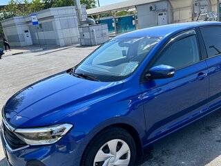 2021 Volkswagen Polo VI, синий, 1920000 рублей, вид 1
