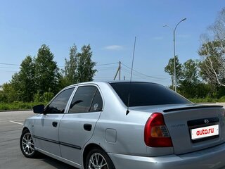 2005 Hyundai Accent ТагАЗ II, серебристый, 340000 рублей, вид 4