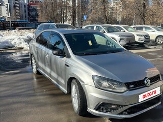 2017 Volkswagen Polo V Рестайлинг, серый, 800000 рублей, вид 5