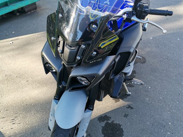 2020 Yamaha MT-10, синий, 1100000 рублей