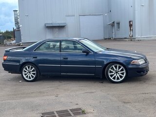 1997 Toyota Mark II VIII (X100), синий, 600000 рублей, вид 3