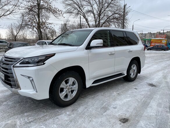 2017 Lexus LX 450d III Рестайлинг 2, белый