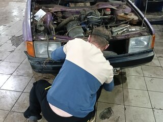 1990 Москвич 21412, фиолетовый, 110000 рублей, вид 2