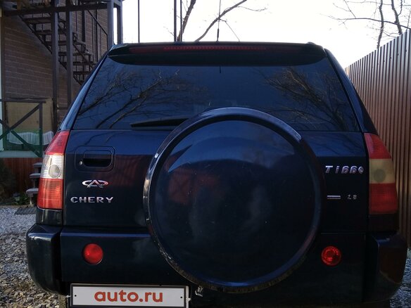 2008 Chery Tiggo (T11) I, синий - вид 26