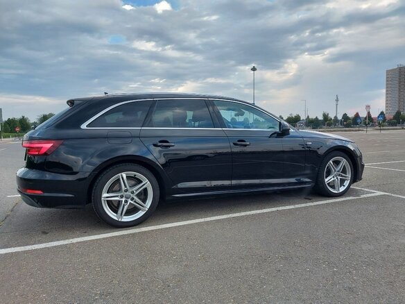 2018 Audi A4 ultra V (B9), чёрный, 2490000 рублей - вид 3