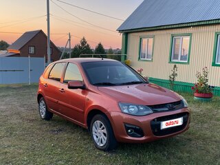 2013 Lada (ВАЗ) Kalina II, оранжевый, 345000 рублей, вид 3