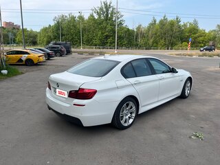 2015 BMW 5 серии 520d VI (F10/F11/F07) Рестайлинг, белый, 2040000 рублей, вид 5