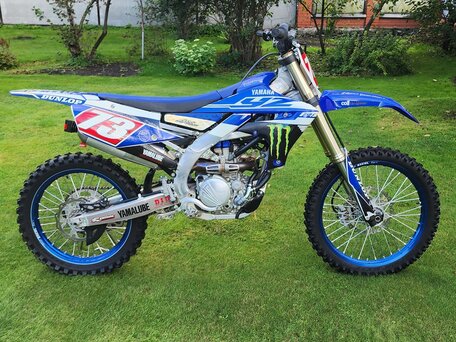 2020 Yamaha YZ250F, синий, 650000 рублей, вид 1